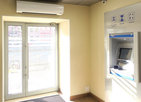 Электрическая тепловая завеса КЭВ-9П3032Е, длиной 1 м ТЕПЛОМАШ