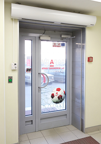 Электрическая тепловая завеса КЭВ-6П1264Е, длиной 1.5 м ТЕПЛОМАШ