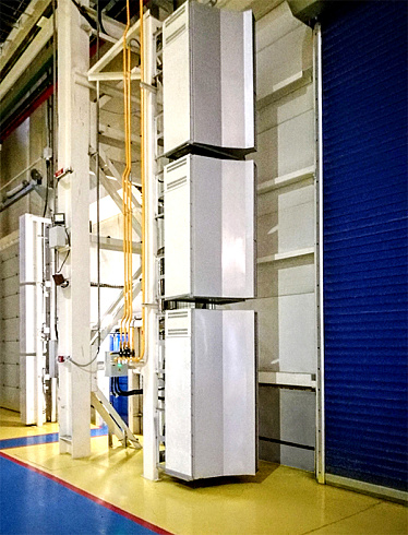 Газовая тепловая завеса КЭВ-55П4160G ТЕПЛОМАШ